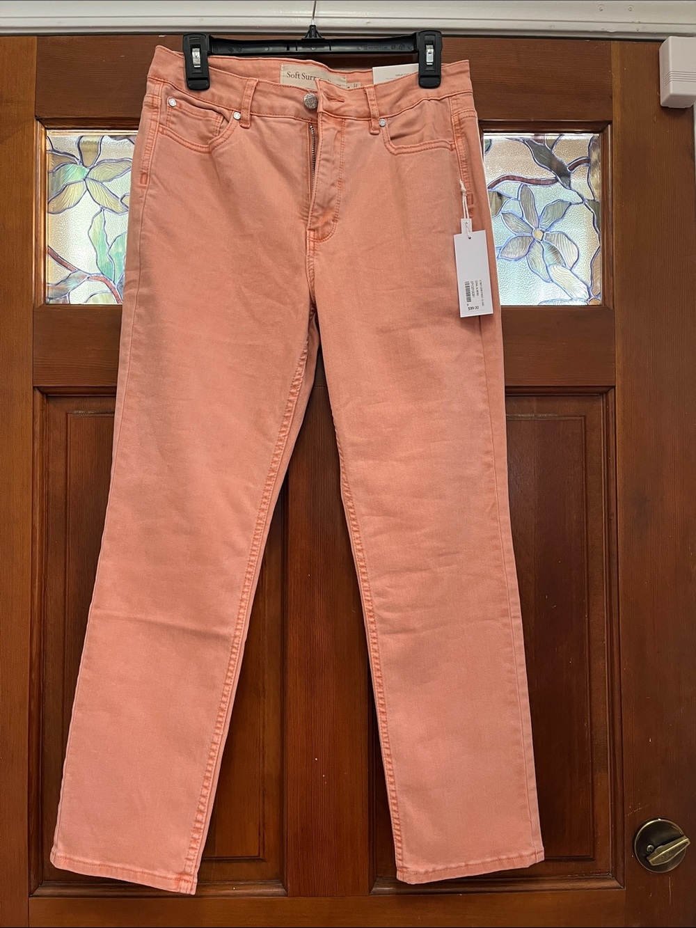 Soft Surroundings Women’s Ultimate Denim Straight Leg Jeans size 8 NWT